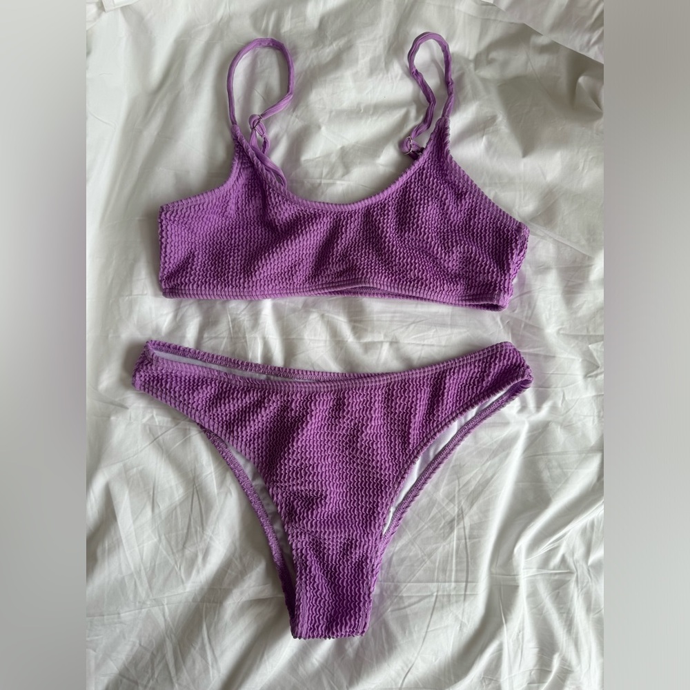 SHEIN Purple bikini